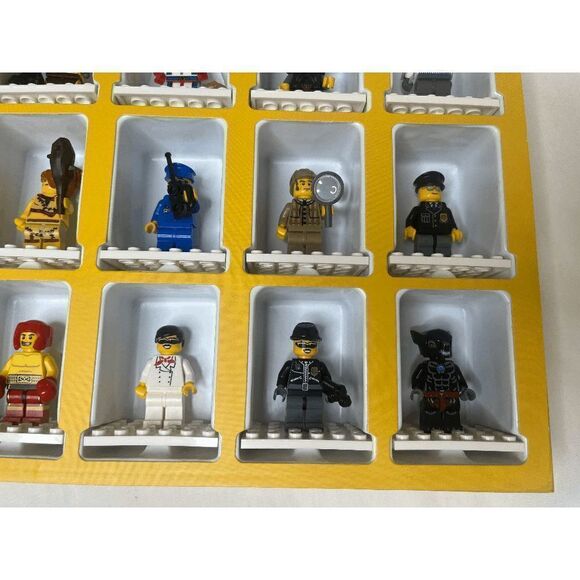 Various Lego Minifigures 2010-2015 Series in Display Case Boxer Cave Man Woman - Picture 5 of 8